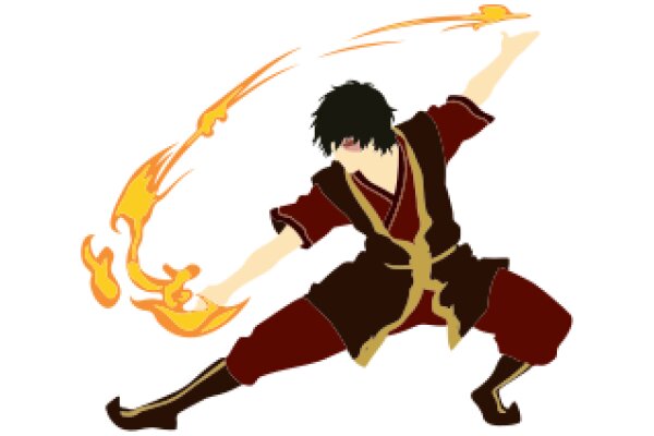 The Blazing Martial Artist