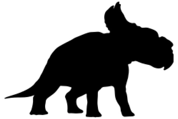 Silhouette of a Dinosaur: A Classic Symbol of Prehistoric Life