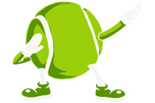 Vibrant Green Android Mascot