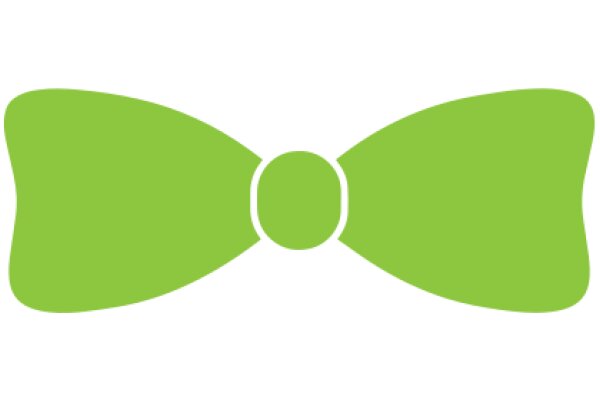 Simplistic Green Bow Icon