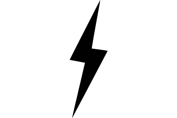 Simplistic Logo of a Lightning Bolt