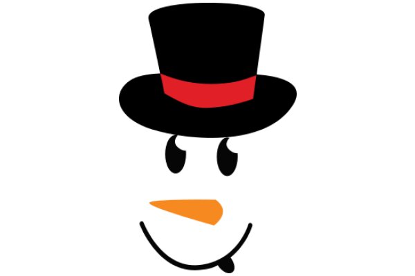 A Whimsical Illustration of a Smiling Top Hat