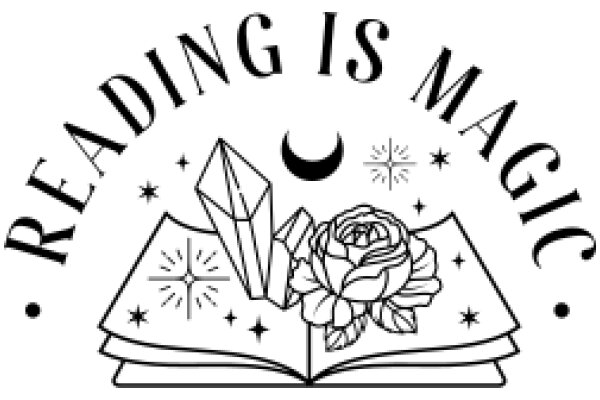 Reading is Magic: A Logo for Literature Lovers