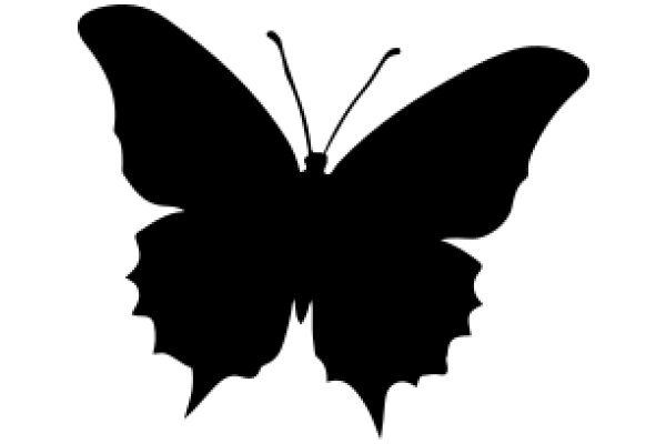 Silhouette of a Butterfly: A Symbol of Transformation and Beauty