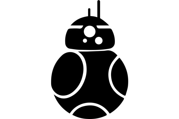 Stylized Icon of a Droid with a Camera