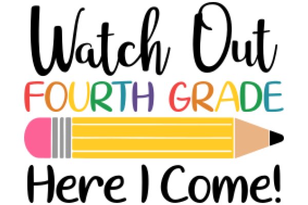 Watch Out for Fourth Grade: Here I Come!