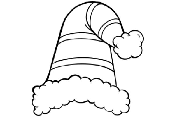 A Whimsical Illustration of a Festive Hat