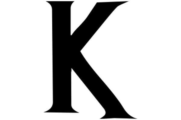 A Simple Letter 'K'