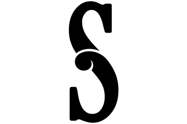 Stylized Letter 'S' in