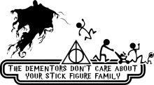 The Demon's Warning: Don't Care About Your Stick Figure Family