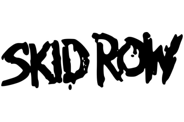 Stylized Text Art: Skid Row