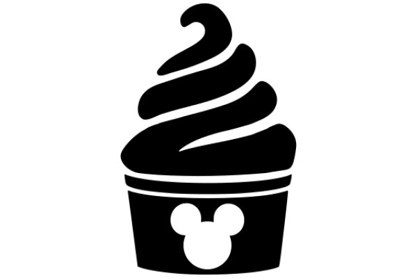 Simplistic Icon of a Disney Cupcake