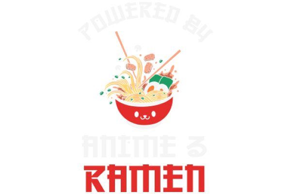 Anime-Inspired Ramen Advertisement