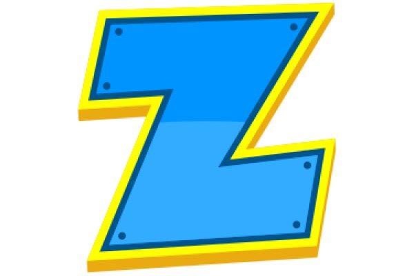 Vibrant 3D Logo of the Letter 'Z'