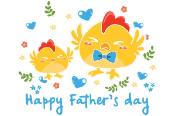 Celebrating Father's Day with a Chicken-Themed Greeting Card