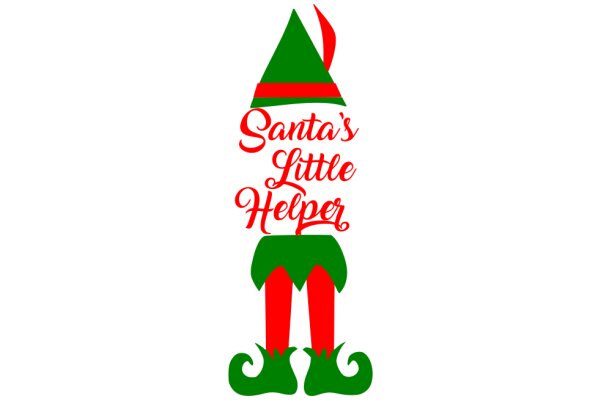 Santa's Little Helper: A Festive Logo