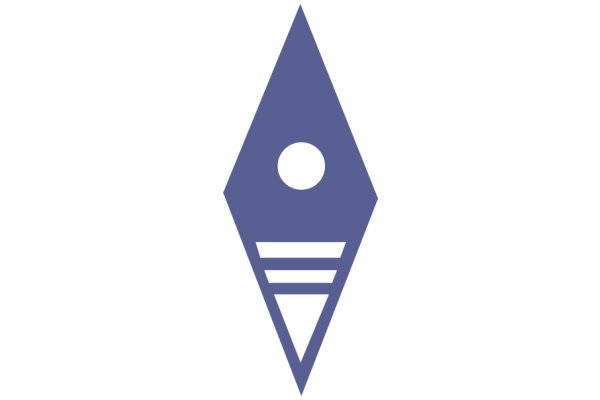 A Purple Arrow with a Circle: A Symbol of Direction and Focus