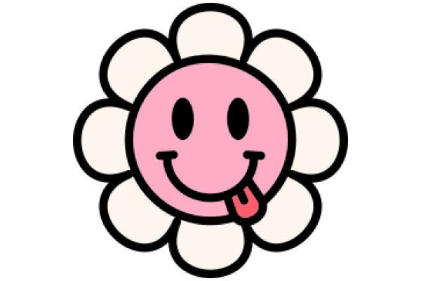 A Delightful Pink Flower with a Tongue, Bringing a Smile to Your Day!