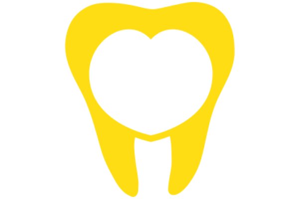 Vibrant Yellow Tooth Icon