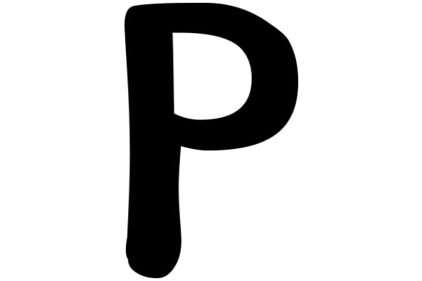 A Logo of the Letter 'P'