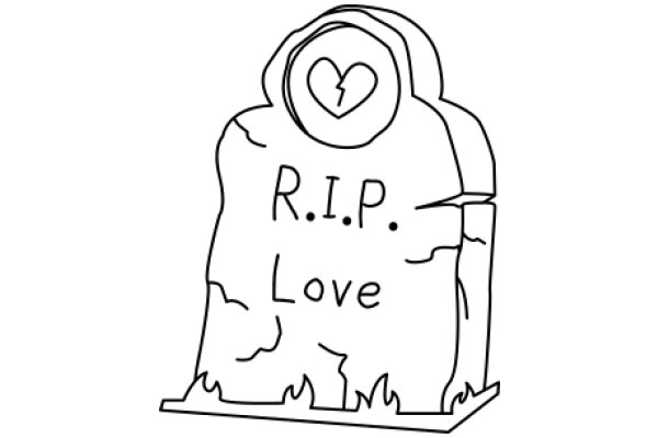 A Simple, Hand-Drawn Tribute to RIP Love