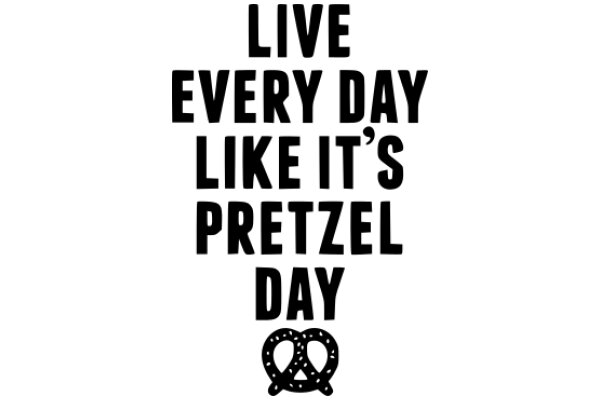 Live Every Day Like It's Pretzel Day