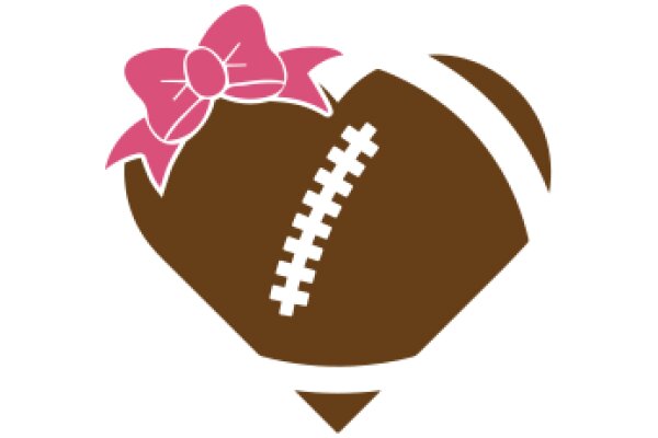 A Football with a Pink Bow