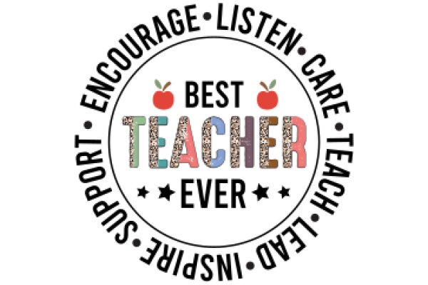 Best Teacher Ever: A Circle of Encouragement, Support, and Care