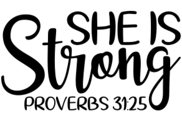 She is Strong: A Biblical Affirmation