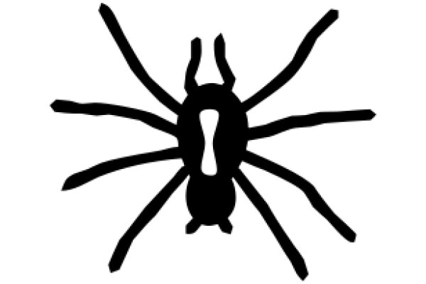 Silhouette of a Spider: A Artwork