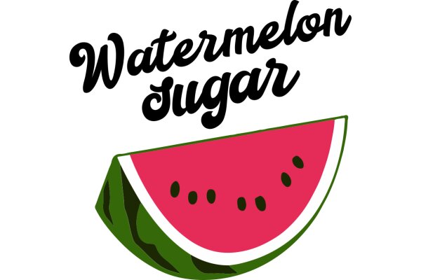 Watermelon Sugar: A Delicious and Colorful Logo