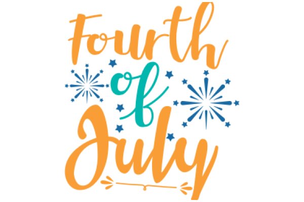 Celebrate the Fourth of July with a festive graphic design!