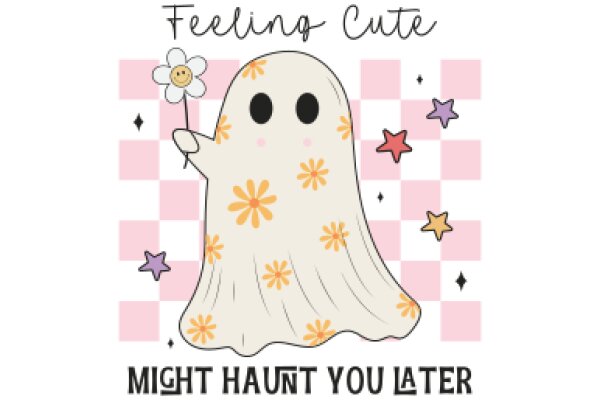 Feeling Cute: A Playful Halloween Greeting