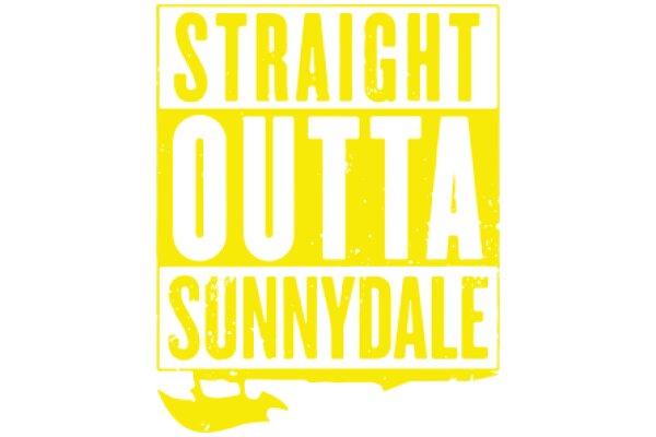 Straight Outta Sunnydale: A Graphic Design Poster