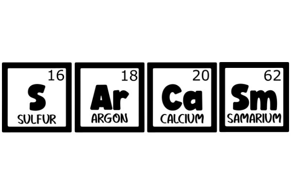 Periodic Table Elements: Sulfur, Aragon, Calcium, and Samarium