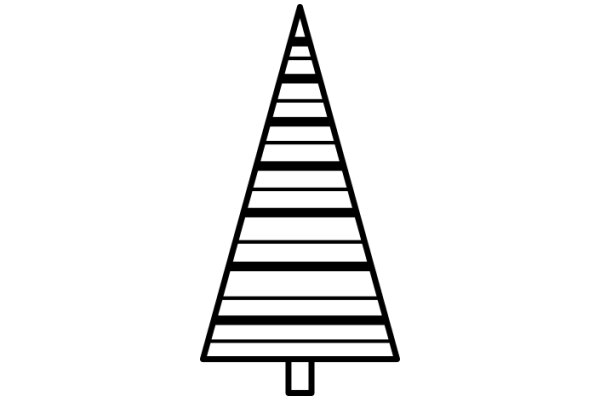 Simplistic Christmas Tree Icon