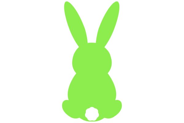 A Playful Easter Bunny Logo