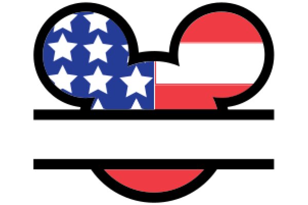 A Patriotic Mickey Mouse Logo