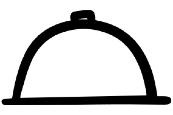 Simplistic Line Art of a Hat