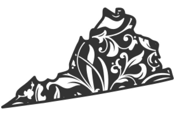 Stylized Silhouette of a State