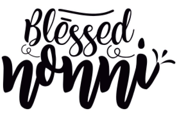 Blessed Nonni: A Graphic Design of a Positive Affirmation