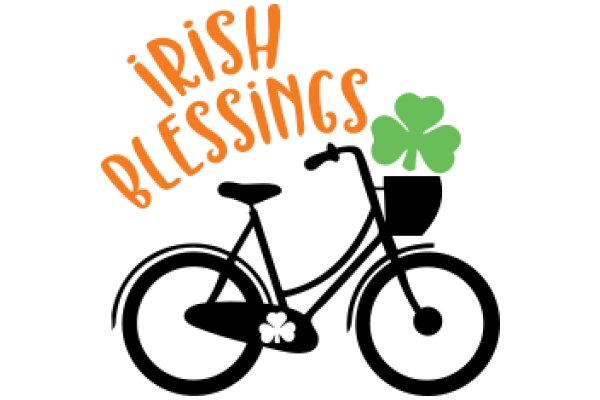 Celebrating Irish Blessings with a Bicycle and a Four-Leaf Clover