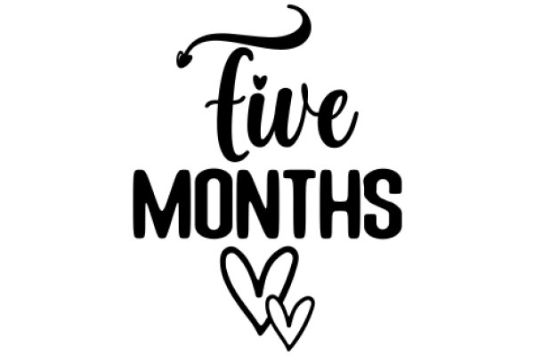 Five Months of Love: A Graphic Design