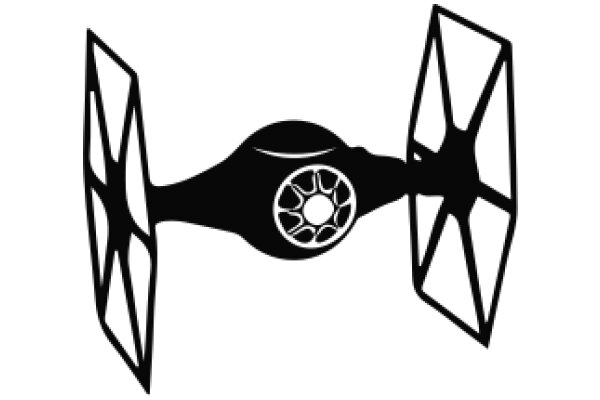 Stylish Black Tie-Fighter Design