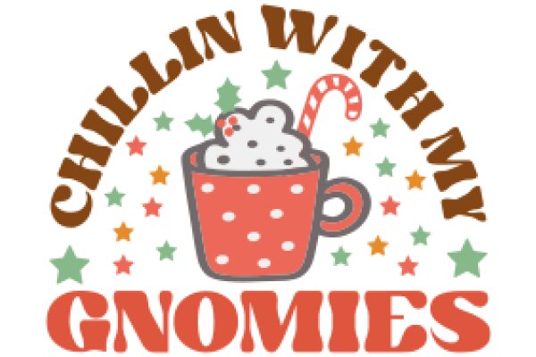 Chillin' with Gnomies: A Festive Holiday Logo