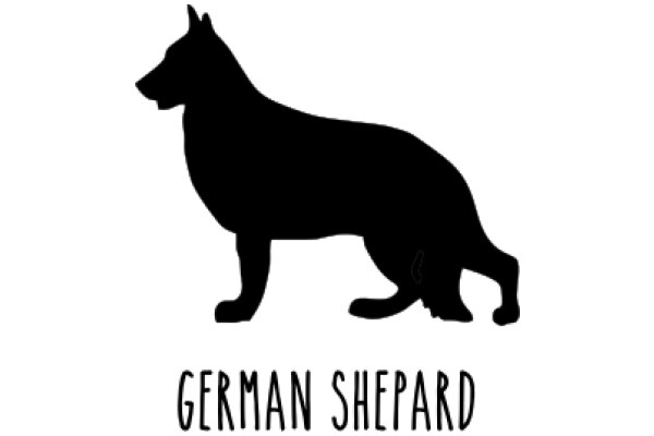 German Shepherd Silhouette