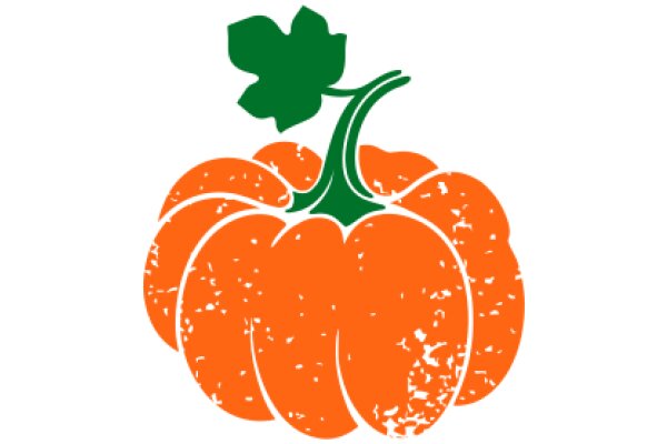 Vibrant Orange with a Green Leaf: A Symbol of Freshness and Health