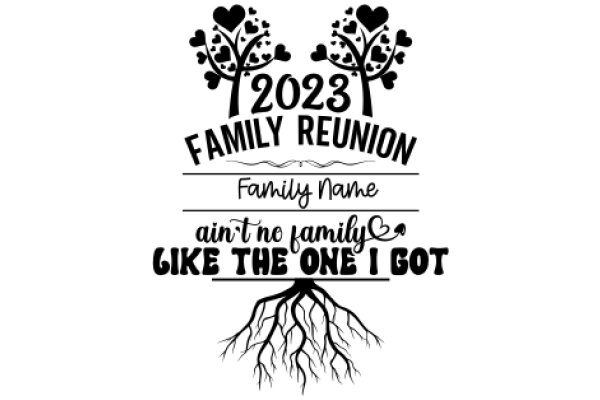 2023 Family Reunion: A Tree of Family Love and Togetherness