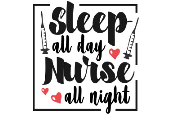 Sleep All Day, Nurse All Night: A Nighttime Nurse's Motto