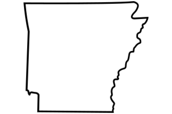 Simplified Map of Arkansas